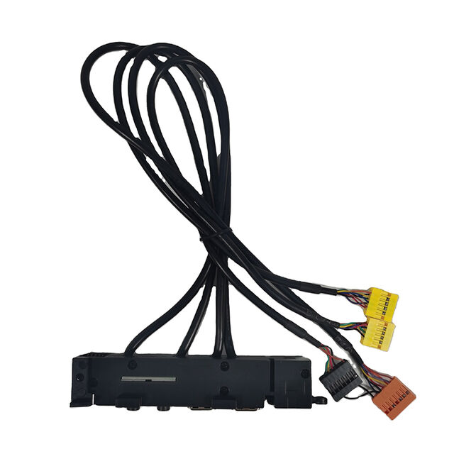 Port Input/Output Mikrofon Audio Ganda USB 3.0 dan USB 2.0 untuk Panel Depan Casing PC dengan Kabel Motherboard