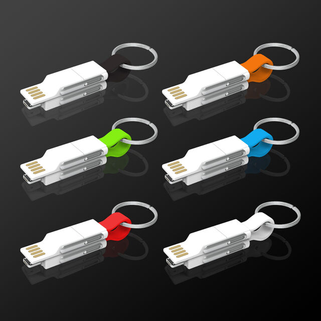 Cabo de Carregamento Magnético 6 em 1 Compatível com Micro USB, iPhone, Tipo-C para Dispositivos Móveis