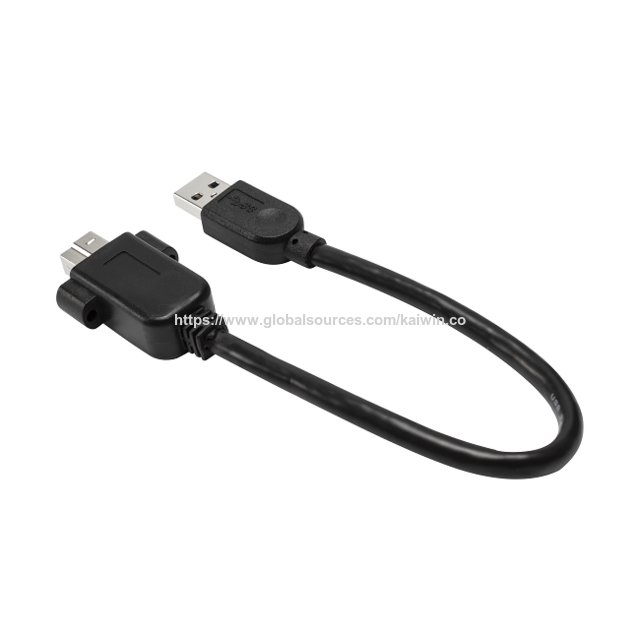 Cable USB 3.0 A macho a panel de montaje USB 3.0 B macho
