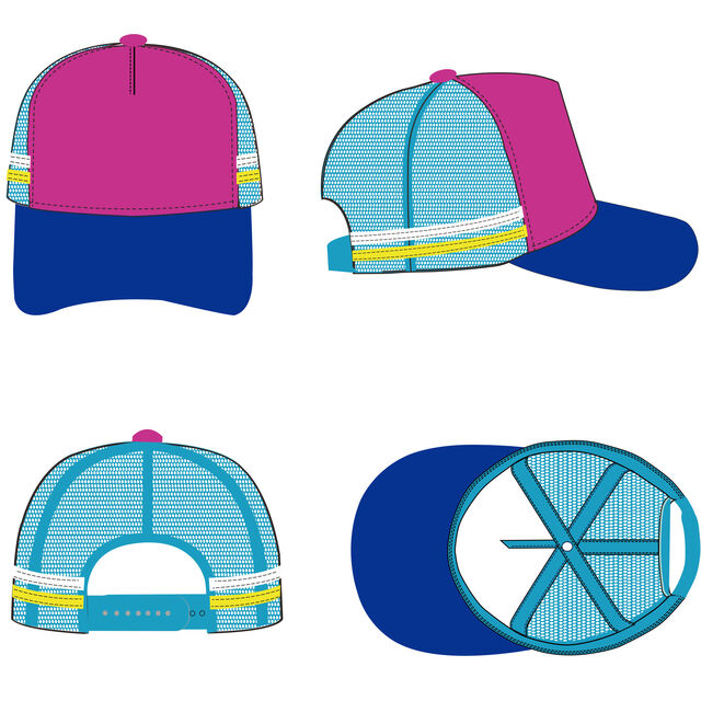 Casquette Trucker avec Design Personnalisé, Casquette de Baseball Décontractée Snapback avec Logo Brodé
