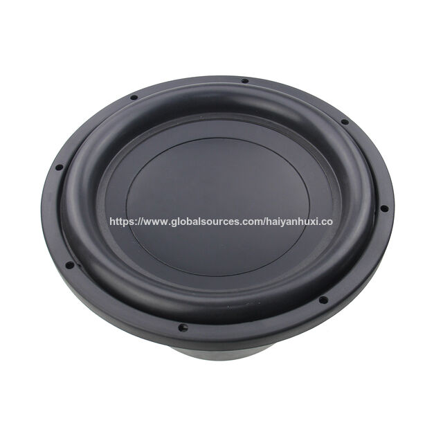 Subwoofer automotivo de 10 polegadas com cesta de ferro de 300 Watts RMS