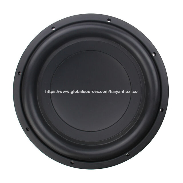 Subwoofer automotivo de 10 polegadas com cesta de ferro de 300 Watts RMS