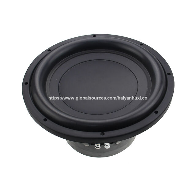 Subwoofer automotivo de 10 polegadas com cesta de ferro de 300 Watts RMS