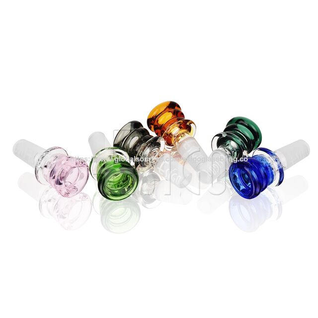 Boîte d'exposition en verre Esigo en gros, bol en verre en forme de nid d'abeille, pipe à eau en verre pour herbes sèches, accessoires en verre