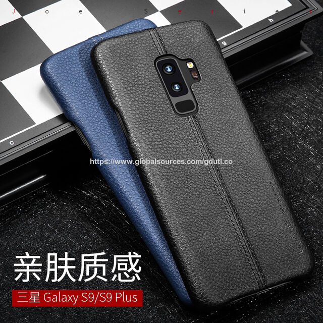 Capa Protetora Usams de Couro PU com Novo Design para Samsung Galaxy S9 Plus