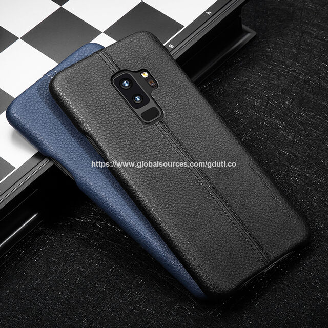 Capa Protetora Usams de Couro PU com Novo Design para Samsung Galaxy S9 Plus
