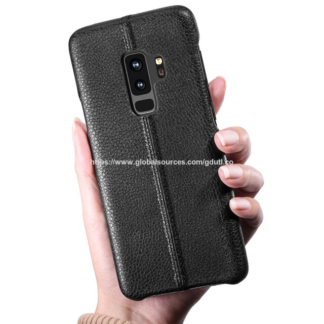 Capa Protetora Usams de Couro PU com Novo Design para Samsung Galaxy S9 Plus