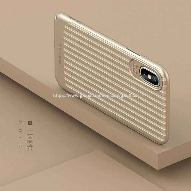 Casing PC Desain Fashion USAMS Terlaris Berwarna-warni untuk iPhone X