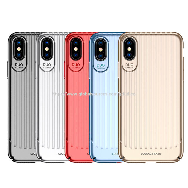 Casing PC Desain Fashion USAMS Terlaris Berwarna-warni untuk iPhone X