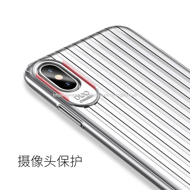 Casing PC Desain Fashion USAMS Terlaris Berwarna-warni untuk iPhone X