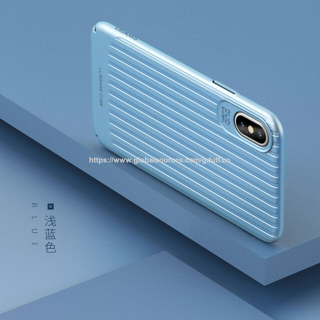 Casing PC Desain Fashion USAMS Terlaris Berwarna-warni untuk iPhone X