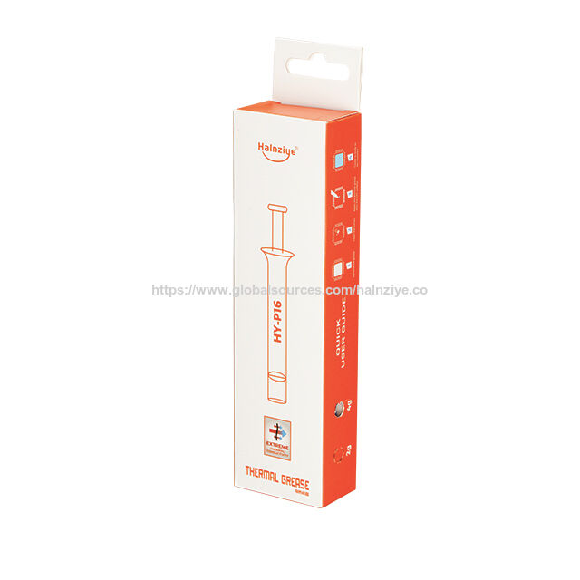 Compuesto Térmico de Alta Conductividad 16.1W/mK Pasta de Silicona de 2g para Refrigeración Extrema de CPU y GPU