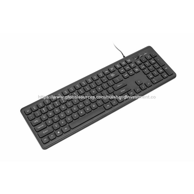 لوحة مفاتيح USB سلكية OEM مصنع K-339 للاستخدام المكتبي/المنزلي