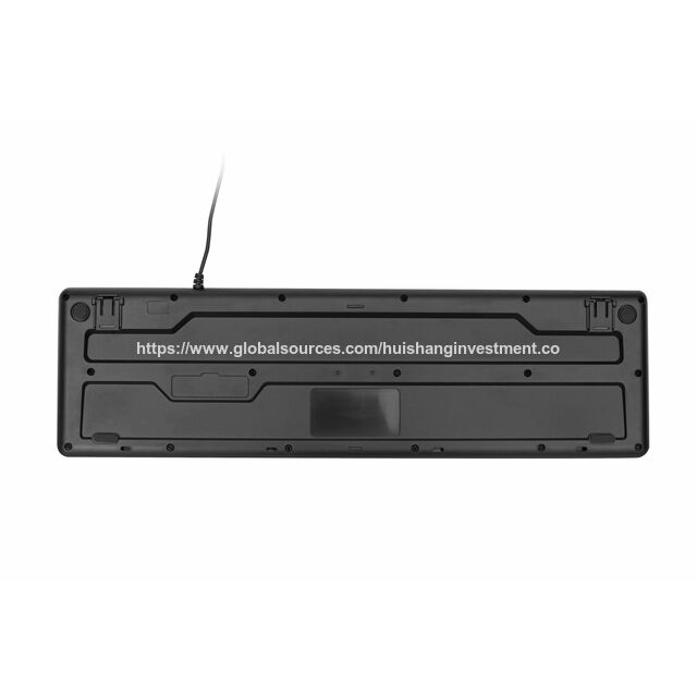 لوحة مفاتيح USB سلكية OEM مصنع للاستخدام المكتبي/المنزلي K-B02