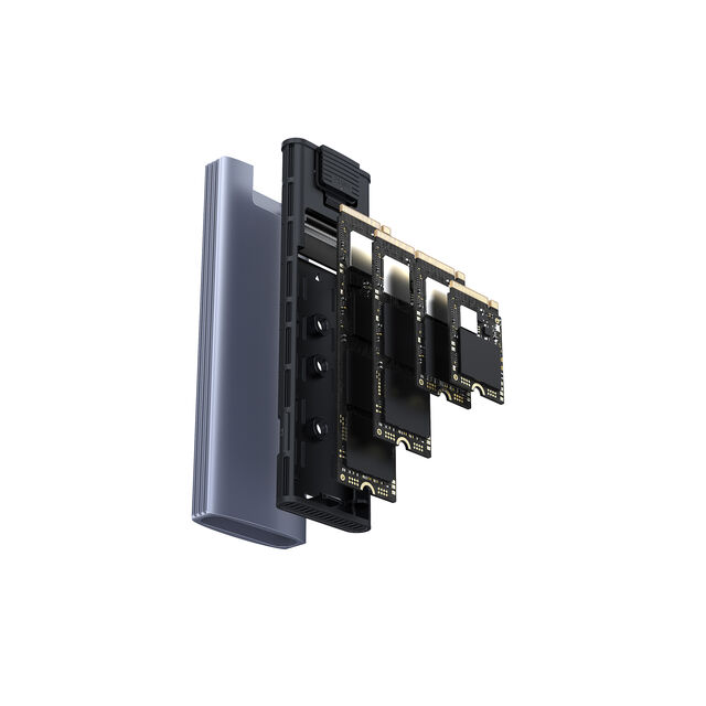 Tragbares M.2 NVMe SSD Gehäuse