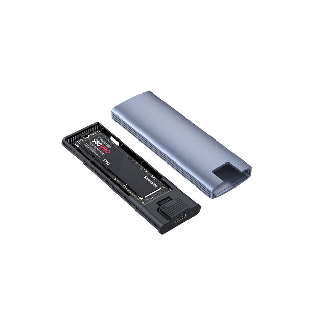 Tragbares M.2 NVMe SSD Gehäuse