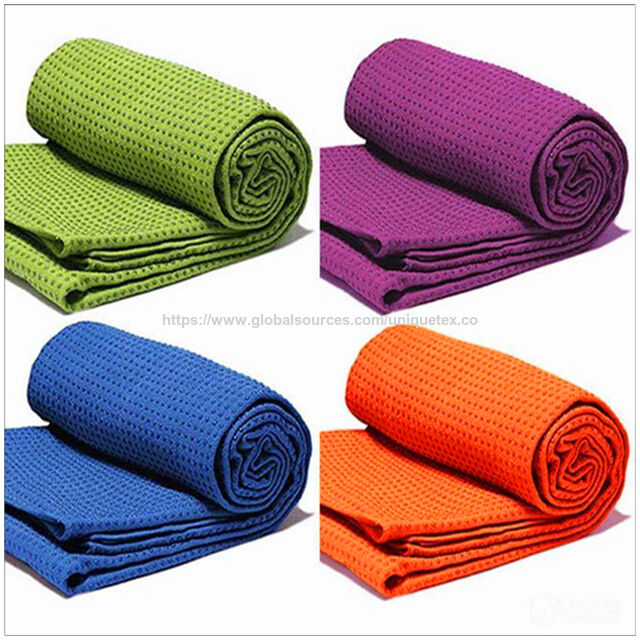 Antibacterial Yogitoes Smooth Surface Microfiber Suede Yoga Towel