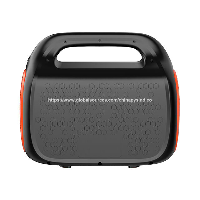 Station d'énergie portable, design rond et finition douce