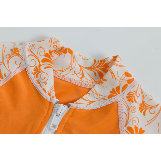Maillots de Bain Anti-UV UPF50+ pour Filles - T-shirts de Protection Solaire à Manches Courtes