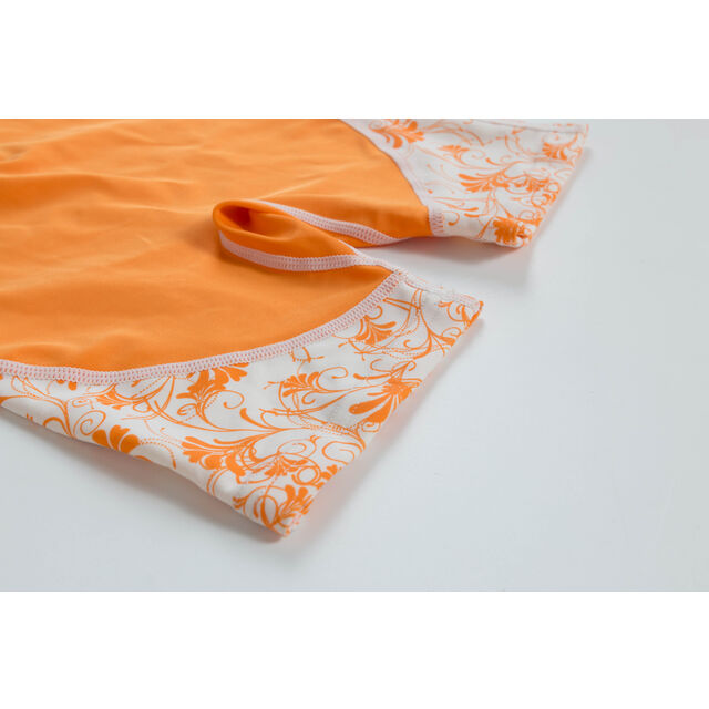 Maillots de Bain Anti-UV UPF50+ pour Filles - T-shirts de Protection Solaire à Manches Courtes