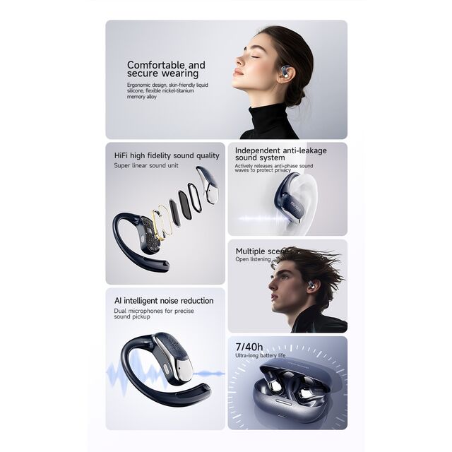 Auriculares de Tradução IA P-G2 Flagship com Preço de Fábrica
