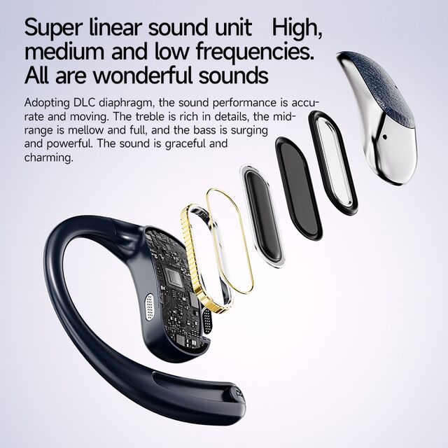 Auriculares de Tradução IA P-G2 Flagship com Preço de Fábrica