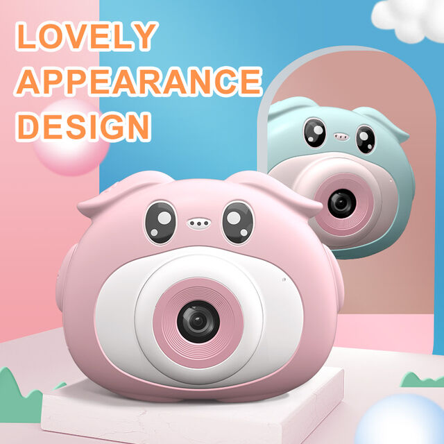 Video cartoon children digital camera 1080P sports camera toys kids with lovely appearance