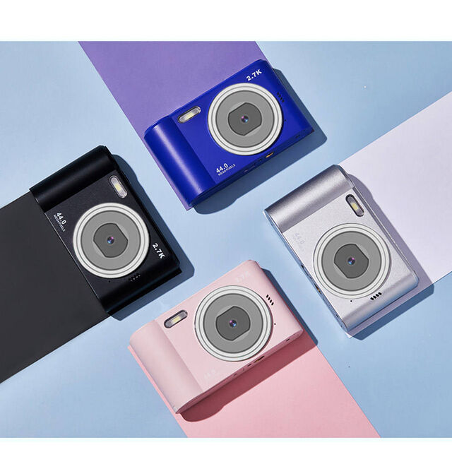 Kamera Digital Anak AD-M1, Perekam Foto Video HD 1080p, Layar LCD Tipe-C, Hadiah Ulang Tahun Kecil, Mainan Anak