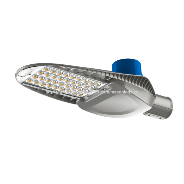 Nouvelle série LAMIS Éclairage public LED extérieur, 5400LM, lumière solaire intelligente, version économique, cellule photoélectrique, étanche IP66, 50 000 heures