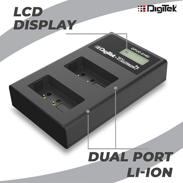 Chargeur Digitek Platinum DPUC 014D (LCD MU) FW50 pour Batterie NP FW50