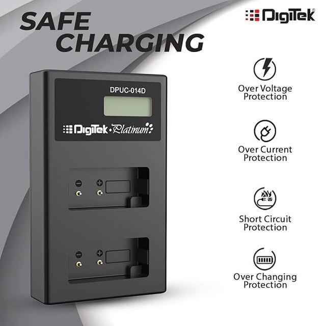 Chargeur Digitek Platinum DPUC 014D (LCD MU) FW50 pour Batterie NP FW50