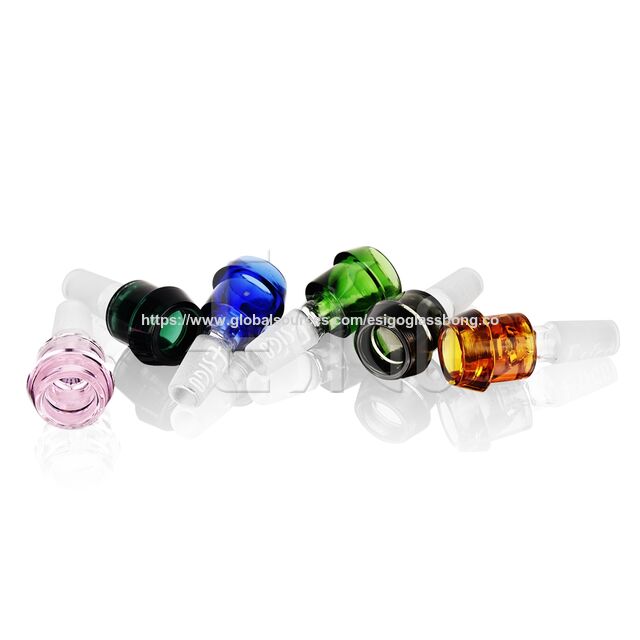 Boîte d'Affichage Prix Usine Esigo Glass B2 Motifs Mixtes Colorés Bol en Verre Pipe à Eau en Verre Accessoires en Verre pour Herbes Sèches