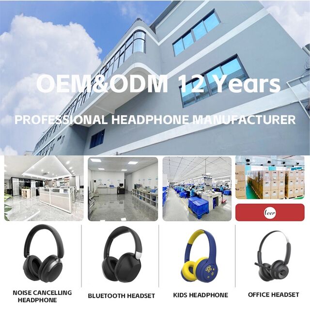 Casques sans fil pour bureau avec microphone antibruit, conception supra-auriculaire étanche IPX-3 pour centres d'appels