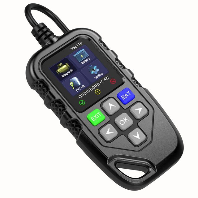 YM119 OBD2 Vollsystem-Diagnose-Scanner Motorfehler-Code-Lesegerät Mehrsprachige Unterstützung für Fahrzeuge mit OBD2-Protokoll