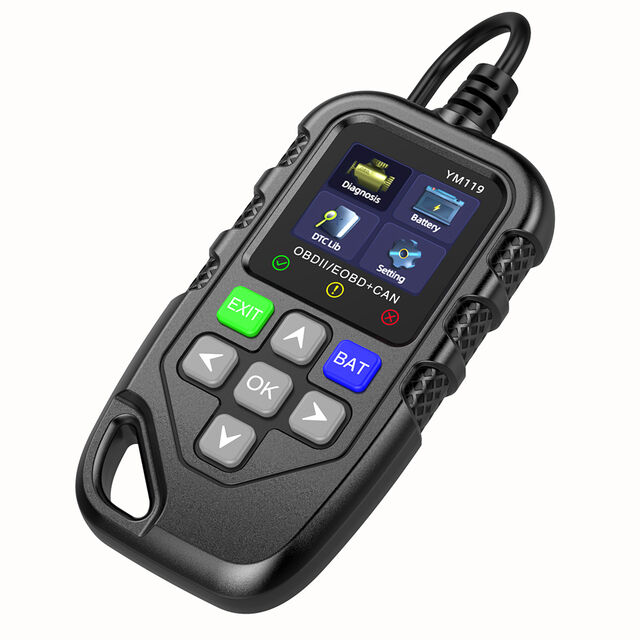 YM119 OBD2 Vollsystem-Diagnose-Scanner Motorfehler-Code-Lesegerät Mehrsprachige Unterstützung für Fahrzeuge mit OBD2-Protokoll