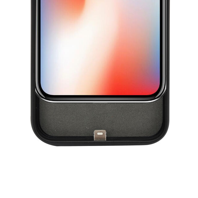 Externes Ladegerät Powerbank Ladehülle für iPhone X/XS