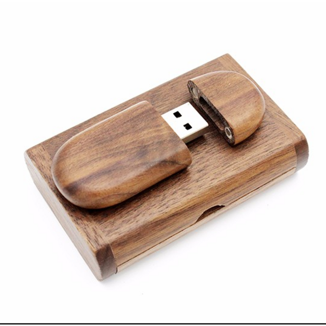 Werbe-USB-Stick aus Holz, USB-Stick aus Holz in großen Mengen, 8GB - 128GB USB-Stick aus Holz