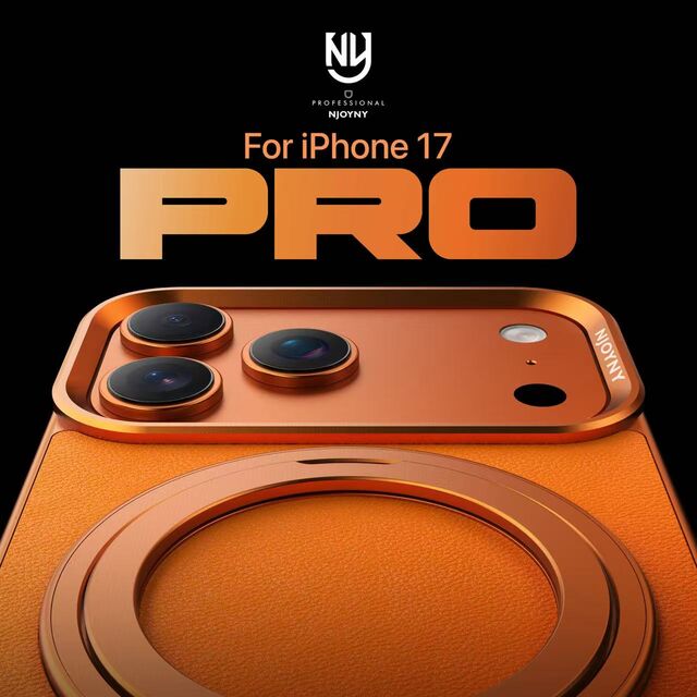 Capa de Telefone em Couro Premium com Suporte Giratório de Liga, Encaixe Magnético para Trabalho de Escritório - Preço de Fábrica