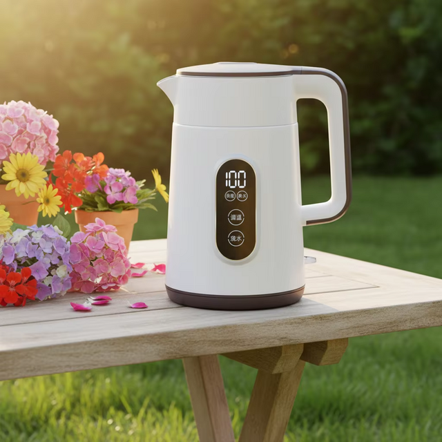 Bouilloire Électrique Gros 1.7 L pour Cuisine de Bureau Intérieure