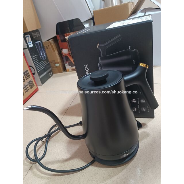Bouilloire électrique à col de cygne numérique OEM mécanique pour café, pour la maison, l'hôtel, le bureau