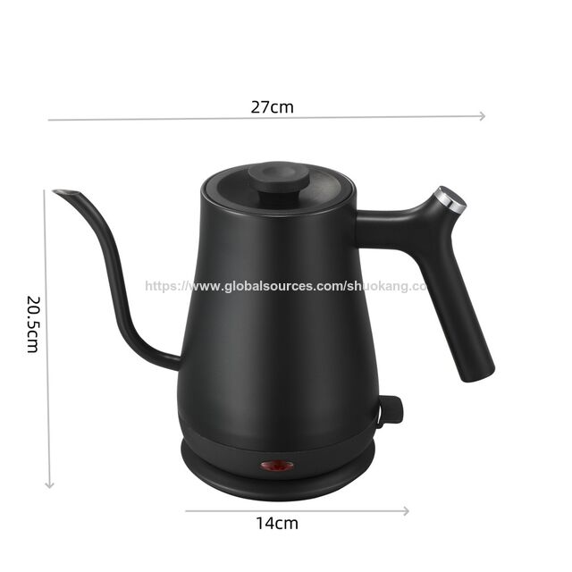 Bouilloire électrique à col de cygne numérique OEM mécanique pour café, pour la maison, l'hôtel, le bureau
