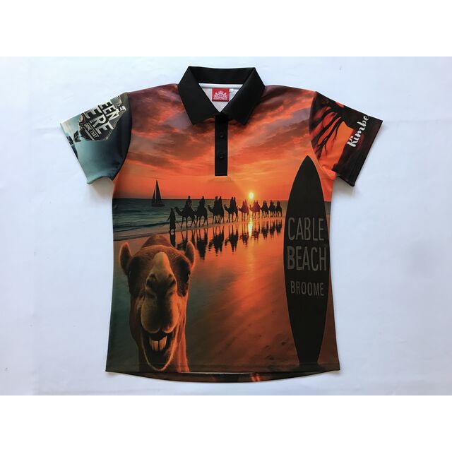 Chemises Polo de Sport Entièrement Sublimées Personnalisées à Séchage Rapide