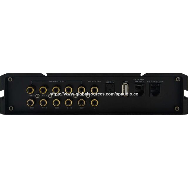 Venta Directa de Fábrica Mayorista OEM/ODM Amplificador DSP para Coche de Alta Calidad con Buen Sonido 8*35W 8CH y Afinación Inteligente para Audio de Coche