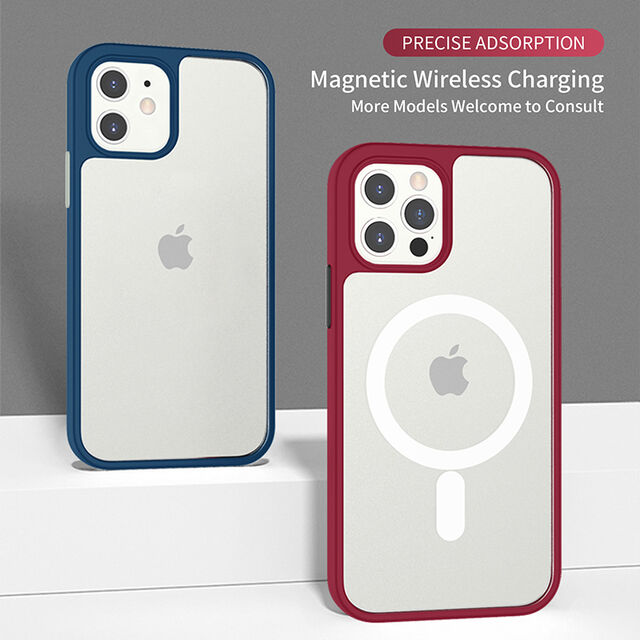 Funda de silicona suave y resistente a los arañazos para iPhone 12 Pro Max, acabado mate, anti-golpes