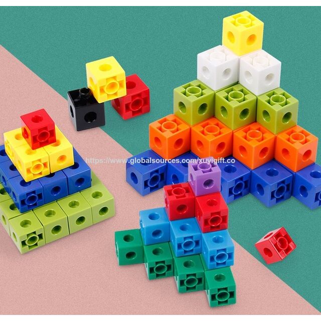 Langlebige DIY-Steckbausteine - 3D-Geometrie-Kunststoffpuzzles, Kreativspielsets für Vorschulaktivitäten im Klassenzimmer