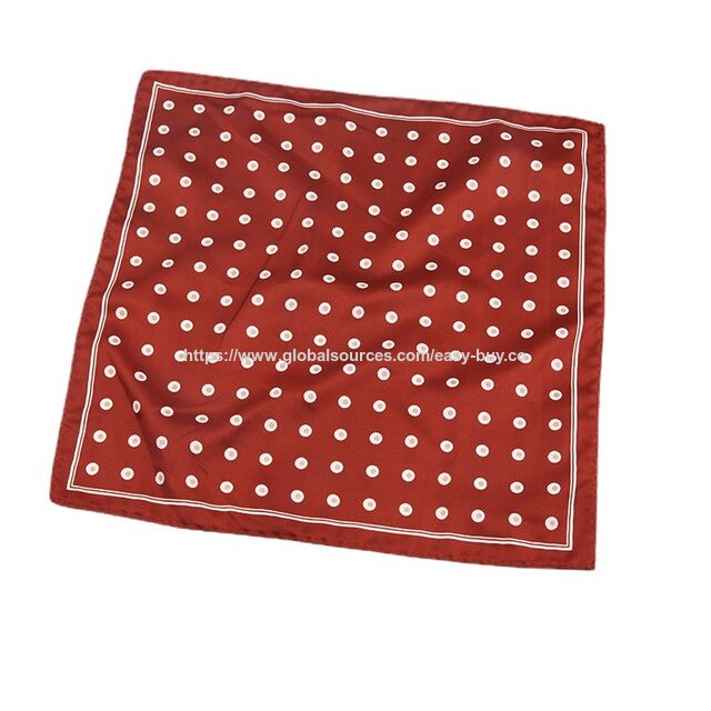 Bestickte Taschentücher Reise Retro, bedrucktes Handgelenk-Tuch, Tasche Charm, kleiner quadratischer Schal