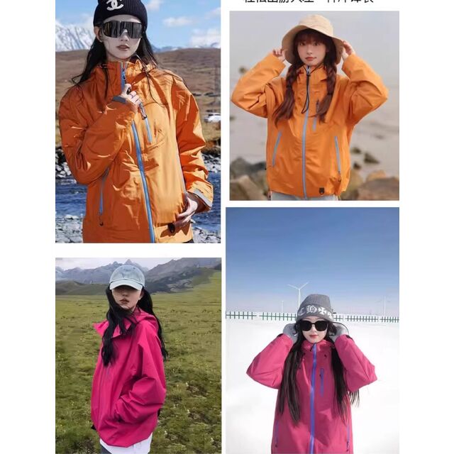 Veste Polaire 3-en-1 d'Extérieur pour Femme, Nouveau Modèle 2025, Résistante au Vent et à l'Eau, Amovible, Idéale pour la Randonnée et l'Escalade