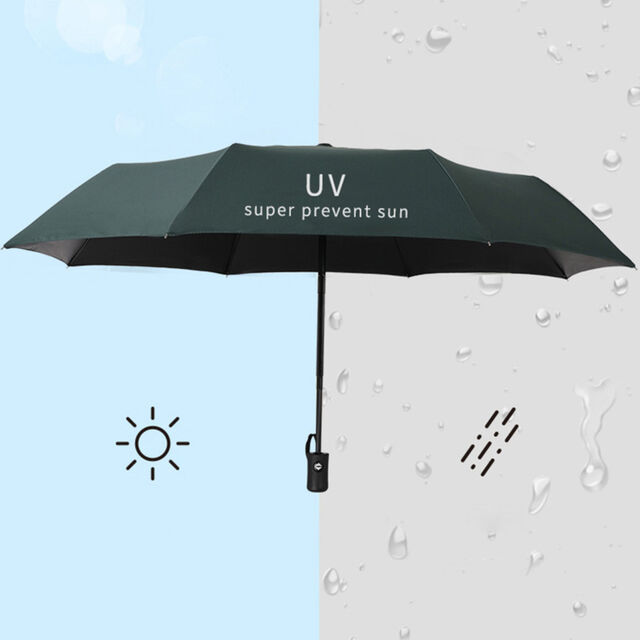 Guarda-chuva Promocional Ampliado Ecológico à Prova d'Água de Nylon de Uso Duplo Sol Chuva com Logo Personalizado no Atacado