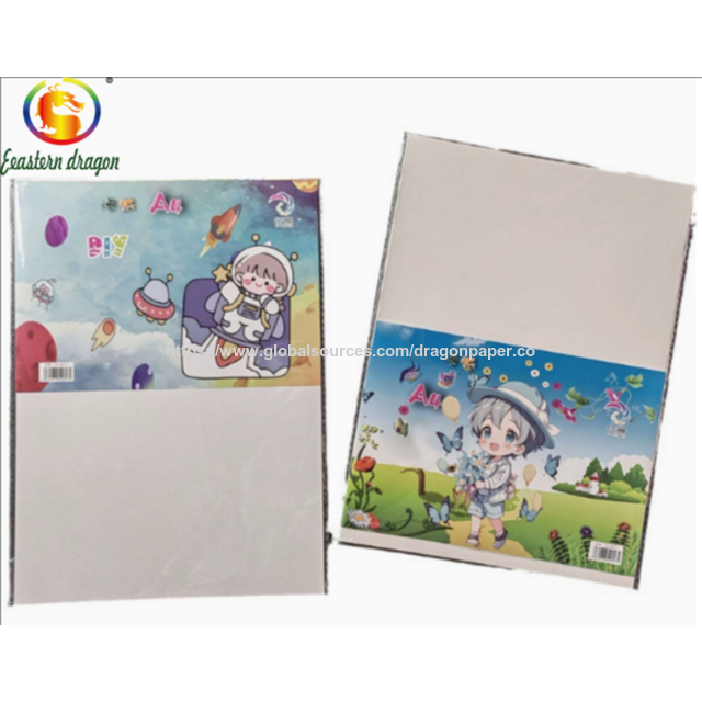 Carton Pliant Écologique en Pâte de Bambou Certifié FSC 350gsm Imperméable pour Emballage Alimentaire