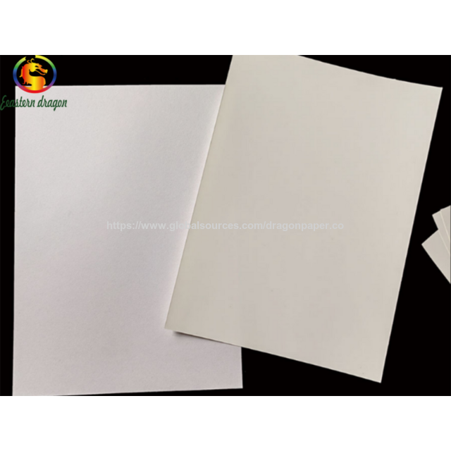 Carton Pliant Écologique en Pâte de Bambou Certifié FSC 350gsm Imperméable pour Emballage Alimentaire